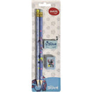 Kit Escolar Stitch Com 2 Lápis, Borracha E Apontador – Molin Com 4 Produtos
