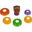 Brinquedo Educativo Kapi Roi Capivara Com Encaixes Coloridos