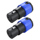 Conector Xlr Femea Low Profile Wc 2003  Wireconex 2 Unidades