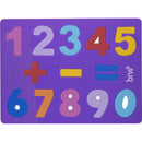 Brinquedo Pedagógico Eva Dipedu Numerico 10 Numeros Blister
