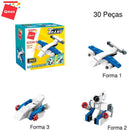 Brinquedo Para Montar Set Expedição E Transporte 3 Em 1 Sortido