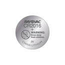 Pilha Elet Rayovac Cr2016 Cart 1
