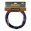Cabo P10 Prowire Em L Tweed Preto/lilás 4,57m Wireconex