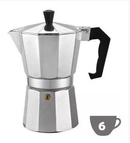 Cafeteira Italiana Alumínio Para 6 Xícaras Cafés