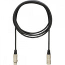 Cabo para Microfone HAYONIK Linha Brasil XLR Fêmea x XLR Macho 1m Preto