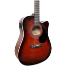 Violão Giannini Performance Deluxe Dreadnought Ceq Sunburst