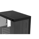 Gabinete Gamer Fortrek Crystal Mid Tower Preto