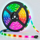 Fita Led Sensor De Som Rgb Iluminação Televisão Controle