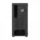 Gabinete Gamer Aerocool Mecha Preto RGB Lateral Vidro