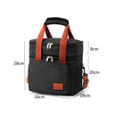 Bolsa Marmita Térmica Lancheira Faculdade Trabalho Cor:azul
