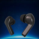 Fone Bluetooth Case Transparente Visor Digital Lcd Tws Preto