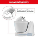 Batedeira Arno Mini Chef HM10 200W Branca 127v