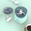 Mini Processador Elétrico Moedor Alimentos  Usb Cor:azul