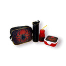 Kit Mochila Escolar Infantil Homem Aranha Cor: Azul