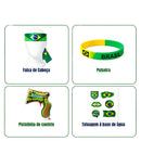 Kit Torcedor 12 Acessórios Comemoração Seleção Jogos