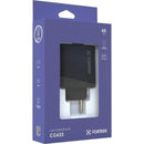 Carregador GaN Universal TRIPLO USB-C e USB-A Fortrek CG633 65W 