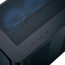 Gabinete Gamer Aerocool ATX P500C Preto Lateral Vidro