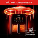 Fritadeira Air Fryer Arno Easy Fry Turbo 6L Preta AFI6 220V