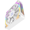 Kit Cooler Fan ARGB Fortrek Frosty Branco Com Controladora/Controle