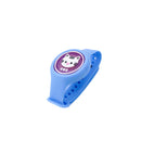 Pulseira Relogio Infantil Anti Mosquito Repelente Figurinhas Cor:azul