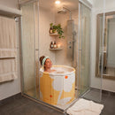 Banheiro Ofurô Portátil Dobrável Spa Banheiro Relaxamento