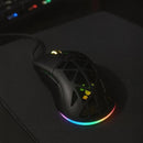 Mouse Gamer Com Fio Fortrek Striker Preto