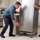 Suporte Base Com Rodinhas Ajustável Geladeira Máquina