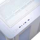 Gabinete Gamer Aerocool ATX P500C Branco Lateral Vidro
