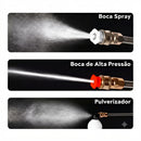 Lavadora Alta Pressão Portátil Recarregável Acessórios