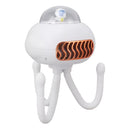 Mini Ventilador Elétrico Portátil Flexível Polvo Cor:branco