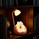 Luminária Led Gatinho Decoração Iluminação Quarto Sala