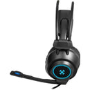 Headset Gamer Fortrek Vickers P2 + USB RGB Preto