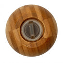 Conjunto Saleiro Pimenteiro Esférico Bambu Utensílio