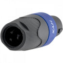 Conector Speakon Macho 4 Pólos HP005 Preto HYX - PCT / 2