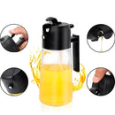 Porta Azeite Vinagre Spray Pulverizador 470ml Tempero