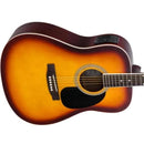 Violão Giannini GD1 EQ Eletroacústico Dreadnought Tobacco Sunburst