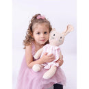 Pelúcia Coelha Belinha Rosa 53cm