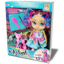 Boneca My Best Arco-íris Com Unicórnio E Acessórios