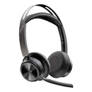 Headset HP Poly Voyager Focus 2 USB-A/C com Base para Microsoft Teams - 9T9J6AA