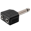 Adaptador P10 Mono Macho Para 2 P2 Mono Femea Storm 10 Un.