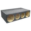CAIXA VAZIA PARA 2 CORNETAS E 2 TWEETERS RETANGULAR ACARPETADA - PC / 2