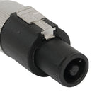 Conector Macho Para Cabos 4 Polos Spk Metal Storm 10 Unidades