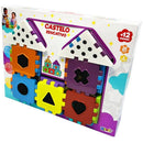 Brinquedo Educativo Castelo Baby Com Blocos Encaixáveis