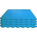 Tatame Eva 4 Placas 1x1m X 1cm Azul Royal