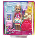 Barbie Family Chelsea Pronta Para Viajar Com Cachorrinho E Acessórios