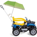 Veículo Para Bebê Cross Up Azul 2 Em 1 Com Som - Suporta Até 30kg