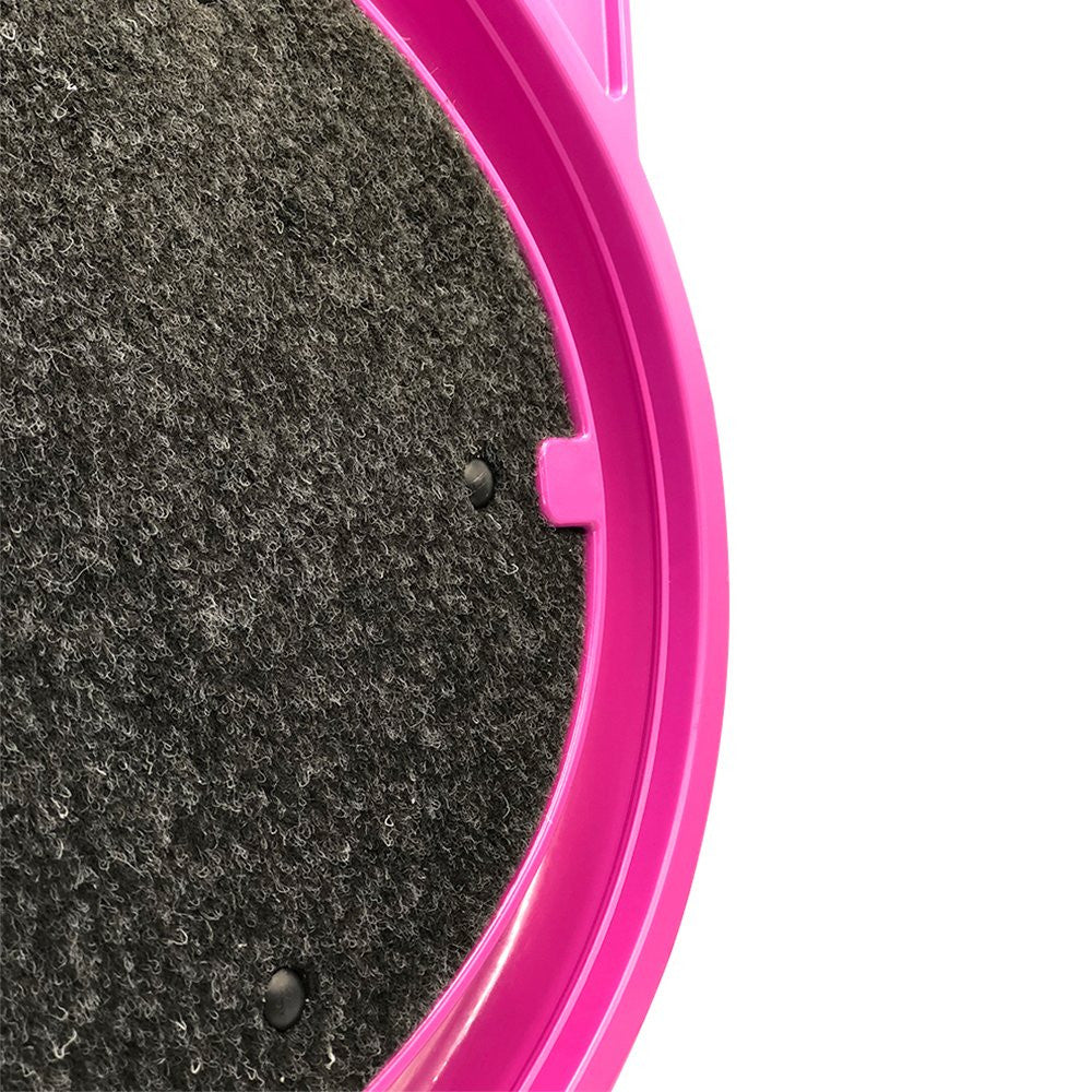 Arranhador para Gatos com Bolinha Interativa Antistress - Rosa