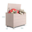 Bau Caixa De Brinquedos Toys Rose