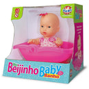 Boneca Meu Beijinho Baby Banho