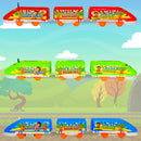 Trenzinho De Brinquedo Locomotiva Infantil Trem Elétrico